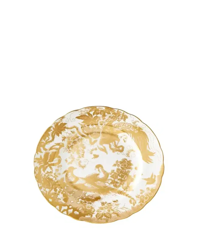 Gold Aves Salad Plate