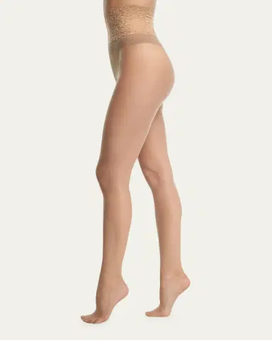 Commando Sexy Sheer Lace-Waist Tights | Thumbnail 5