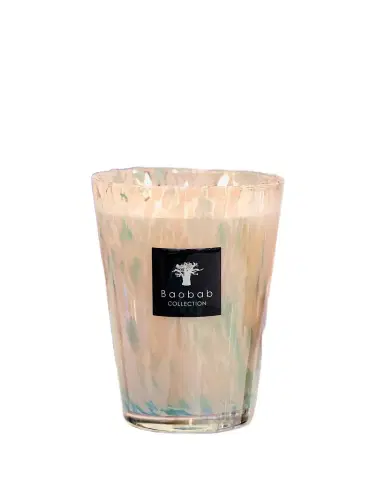 Baobab Collection White Pearls Candle | Thumbnail 1