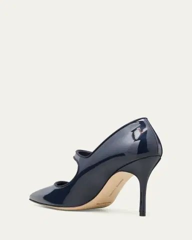 Manolo Blahnik Patent Leather Mary Jane Pumps | Thumbnail 6