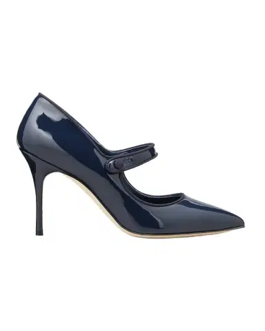 Manolo Blahnik Patent Leather Mary Jane Pumps | Thumbnail 1