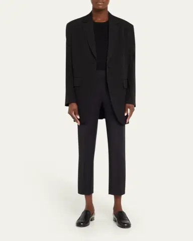 Akris punto Franca Mid-Rise Cropped Pants | Thumbnail 5 Akris punto Franca Mid-Rise Cropped Pants | Thumbnail 5