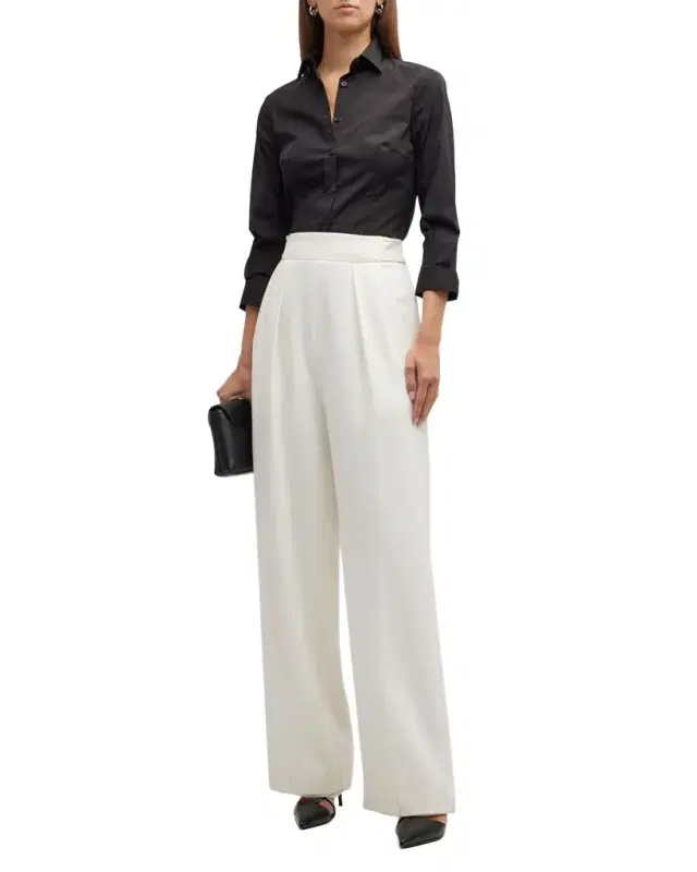 Classic Cotton Button-Front Shirt