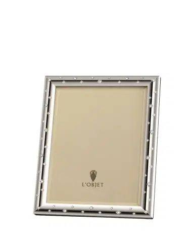 L'Objet Stars Platinum Picture Frame, 4" x 6" | Thumbnail 1