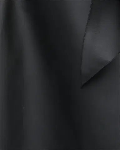 Carolina Herrera Satin V-Neck Gown | Thumbnail 6