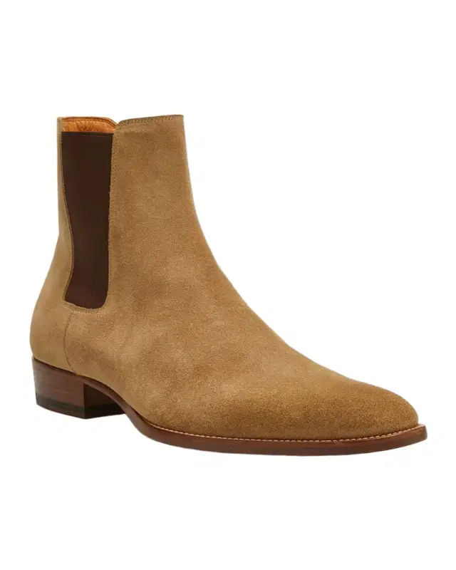 Saint Laurent Eddie Suede Chelsea Boot