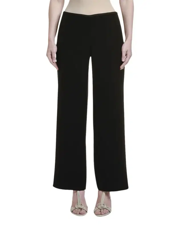Giorgio Armani China Wide-Leg Pants