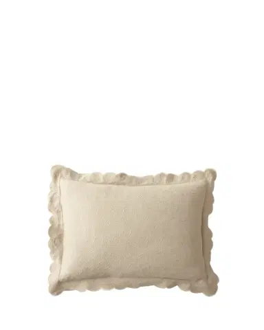 Sferra Alice Floral Matelasse Boudoir Sham | Thumbnail 1 Sferra Alice Floral Matelasse Boudoir Sham | Thumbnail 1