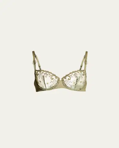 Simone Pérèle Delice Embroidered Demi Bra | Thumbnail 12