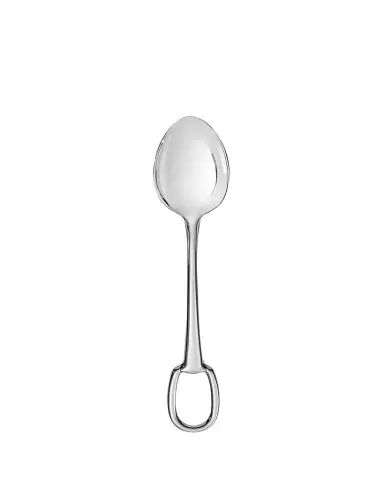 HERMÈS Attelage Steel Dessert Spoon | Thumbnail 1