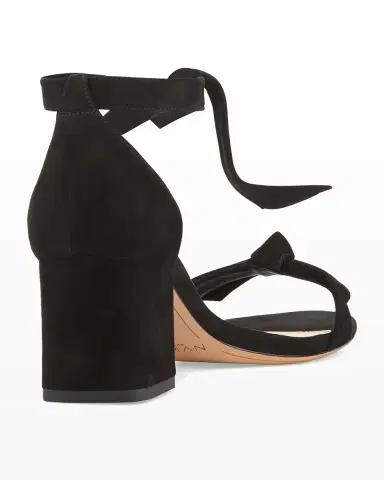 Alexandre Birman Clarita Suede 60mm City Sandals | Thumbnail 4