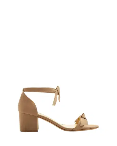 Alexandre Birman Clarita Suede Block-Heel Sandals | Thumbnail 1 Alexandre Birman Clarita Suede Block-Heel Sandals | Thumbnail 1