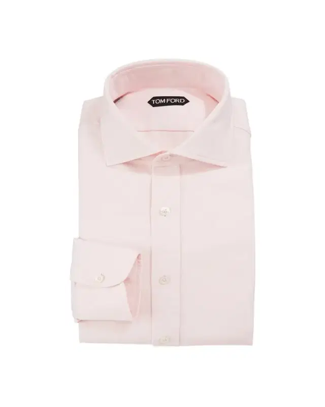 Men's Long-Sleeve Solid Dress Shirt
