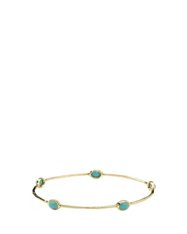 Ippolita 5-Stone Bangle in 18K Gold | Thumbnail 1 Ippolita 5-Stone Bangle in 18K Gold | Thumbnail 1