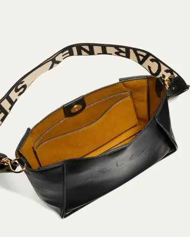 Stella McCartney Mini Logo Vegan Leather Bucket Crossbody Bag | Thumbnail 5 Stella McCartney Mini Logo Vegan Leather Bucket Crossbody Bag | Thumbnail 5