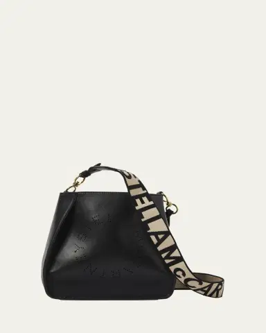 Stella McCartney Mini Logo Vegan Leather Bucket Crossbody Bag | Thumbnail 10 Stella McCartney Mini Logo Vegan Leather Bucket Crossbody Bag | Thumbnail 10