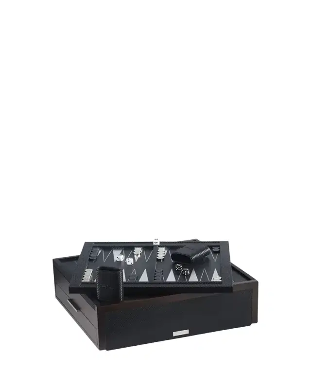 Ralph Lauren Home Sutton Carbon Fiber 5-in-1 Game Box