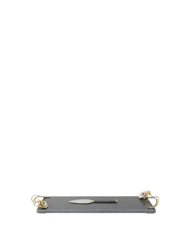 Anemone Small Cheese Board with Spreader