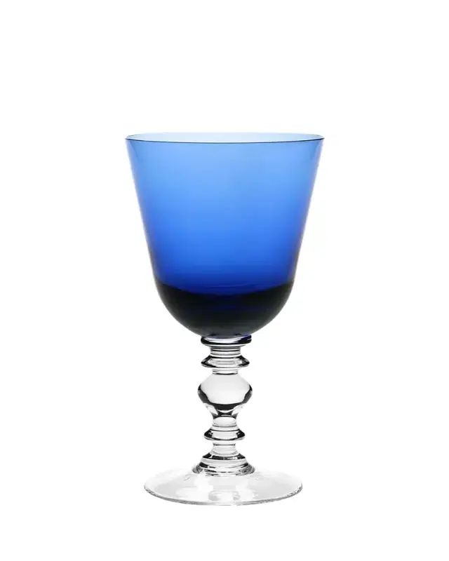William Yeoward Crystal Fanny Goblet, Blue