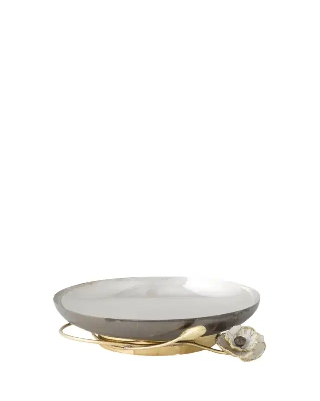Anemone Small Footed Platter