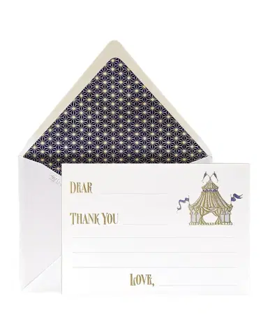 Bell 'INVITO Circus Boy Thank You Cards, Box of 12 | Thumbnail 1