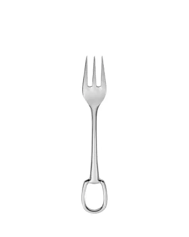 HERMÈS Attelage Steel Dessert Fork | Thumbnail 1