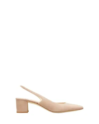 Manolo Blahnik 50mm Allurasa Suede Slingback Pump | Thumbnail 1