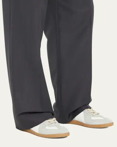 Maison Margiela Men's Replica Leather Low-Top Sneakers | Thumbnail 13