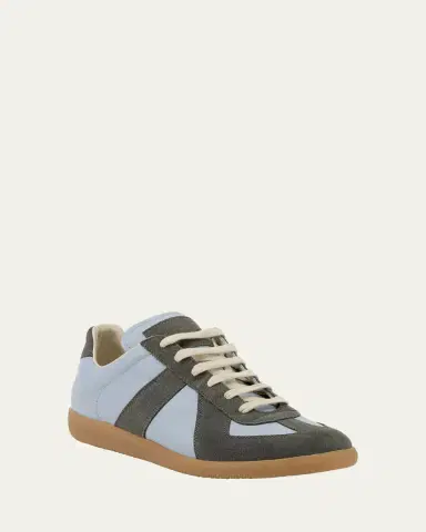 Maison Margiela Men's Replica Leather Low-Top Sneakers | Thumbnail 23