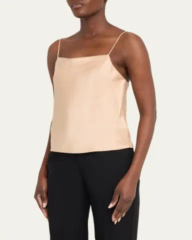 ALICE + OLIVIA Harmon Drapey Slip Tank | Thumbnail 4