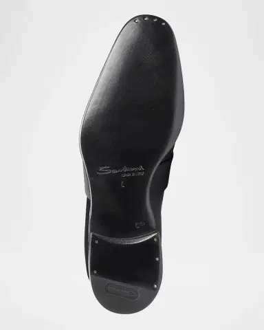 Santoni Men's Isomer Patent Slip-On | Thumbnail 10