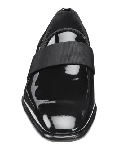 Santoni Men's Isomer Patent Slip-On | Thumbnail 1
