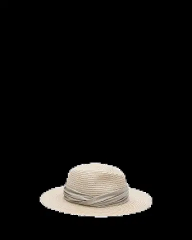 Eugenia Kim Courtney Woven Fedora Hat w/ Scarf Band | Thumbnail 2 Eugenia Kim Courtney Woven Fedora Hat w/ Scarf Band | Thumbnail 2