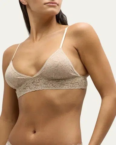 Hanky Panky Signature Lace Padded Triangle Bralette | Thumbnail 4 Hanky Panky Signature Lace Padded Triangle Bralette | Thumbnail 4