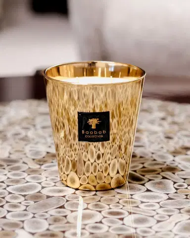Baobab Collection Aurum Scented Candle, 3.9" | Thumbnail 2