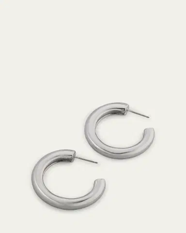 Ben-Amun Alexis Silver-Plated Hoop Earrings | Thumbnail 3