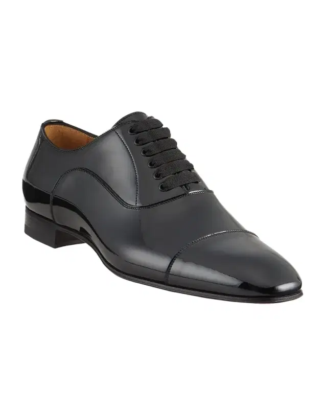 Greggo Men's Lace-Up Leather Dress Shoes