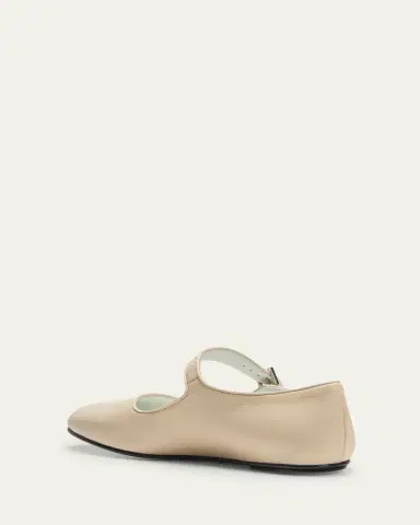 The Row Ava Mary Jane Ballerina Flats | Thumbnail 4