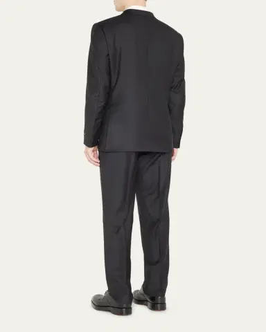 Zegna Men's Trofeo Milano Two-Piece Wool Regular-Fit Suit | Thumbnail 3 Zegna Men's Trofeo Milano Two-Piece Wool Regular-Fit Suit | Thumbnail 3