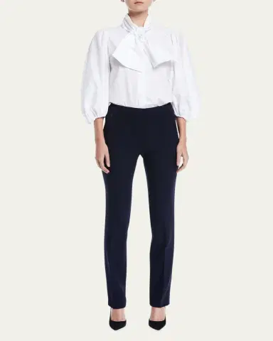 Akris Constance Double-Face Wool Pants | Thumbnail 2 Akris Constance Double-Face Wool Pants | Thumbnail 2
