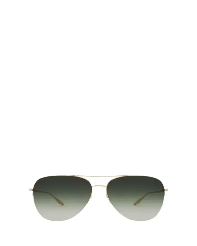 Barton Perreira Chevalier Titanium Aviator Sunglasses