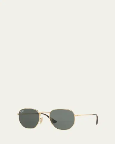 Ray-Ban Square Metal Keyhole Sunglasses, 54MM | Thumbnail 3 Ray-Ban Square Metal Keyhole Sunglasses, 54MM | Thumbnail 3