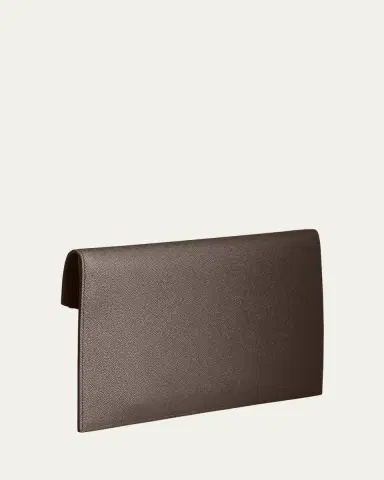 Saint Laurent Uptown YSL Pouch in Grained Leather | Thumbnail 7 Saint Laurent Uptown YSL Pouch in Grained Leather | Thumbnail 7