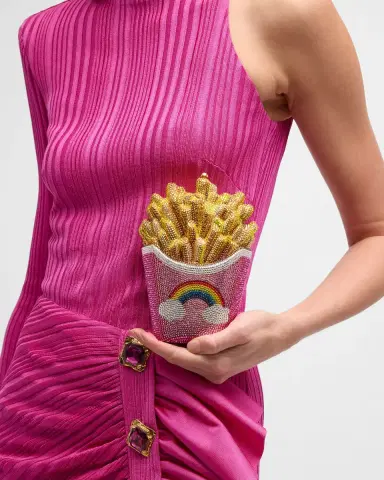 Judith Leiber Couture French Fries Rainbow Clutch Bag | Thumbnail 3 Judith Leiber Couture French Fries Rainbow Clutch Bag | Thumbnail 3