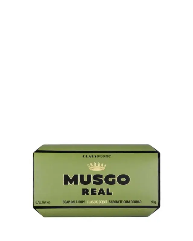 Musago Real Classic Scent Soap on a Rope, 6.7 oz.