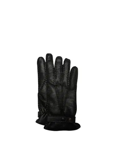 Hestra Gloves Winston Snap Leather Cashmere-Lined Gloves | Thumbnail 1 Hestra Gloves Winston Snap Leather Cashmere-Lined Gloves | Thumbnail 1