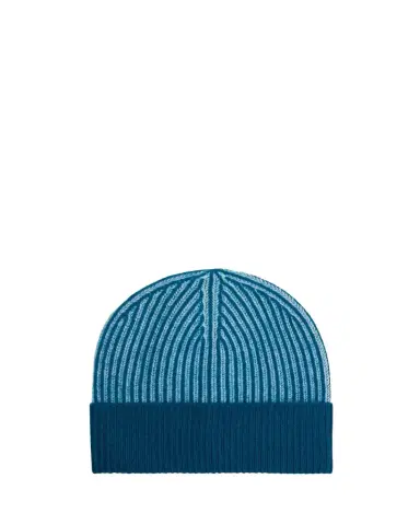 Bergdorf Goodman Men's Rib-Knit Cashmere Beanie Hat | Thumbnail 1