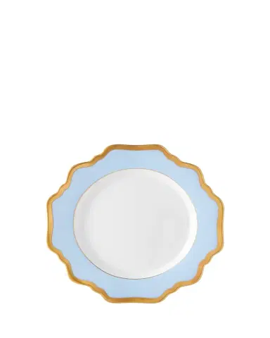Anna Weatherley Sky Blue Rimmed Bread & Butter Plate | Thumbnail 1