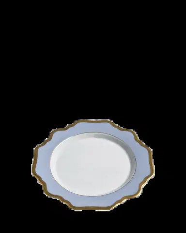 Anna Weatherley Anna's Palette Sky Blue Salad Plate | Thumbnail 2