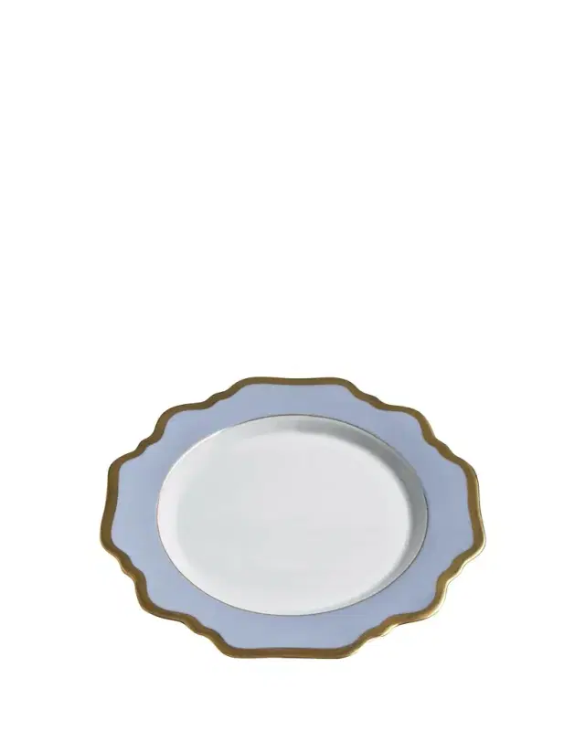 Anna Weatherley Anna's Palette Sky Blue Salad Plate